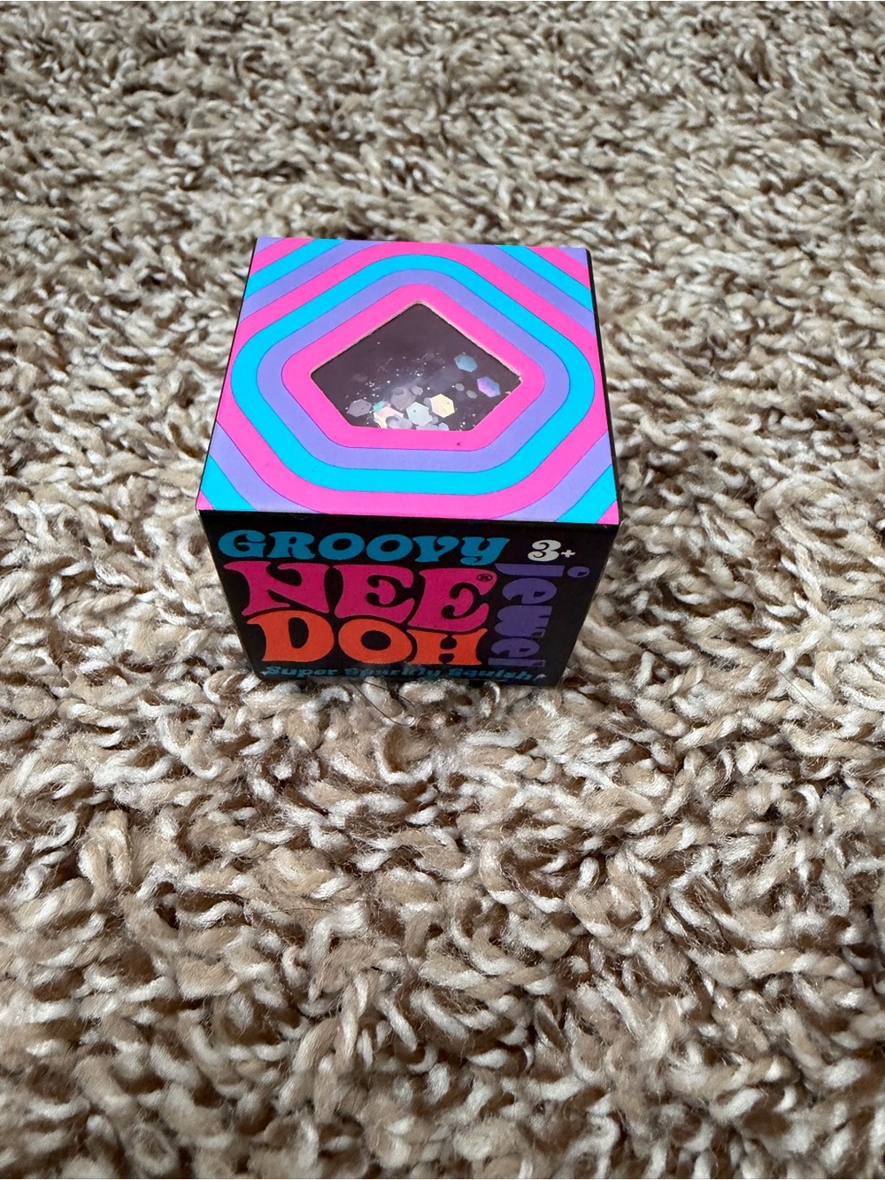 Teenie Groovy NeeDoh Jewel  - Purple